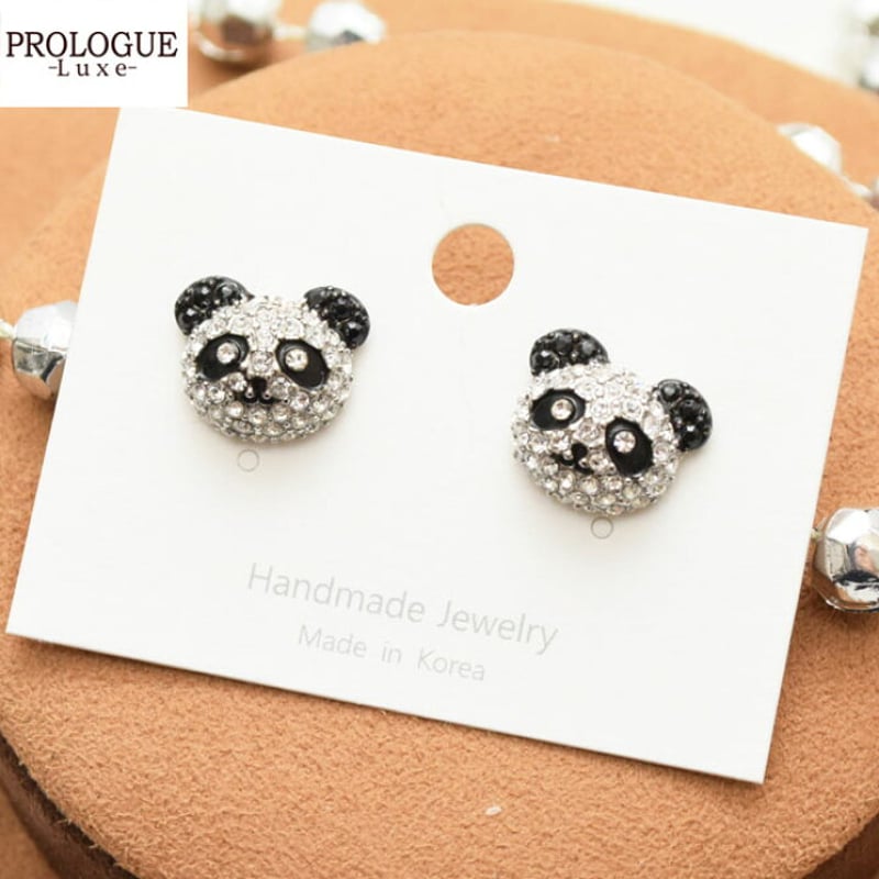 PROLOGUE プロローグ】キラキラ ピアス パンダ lucky-p08 | prolog