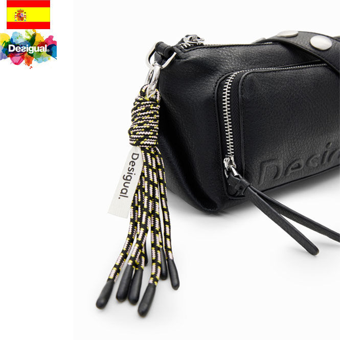 Desigual デシグアル】2WAY ハーフロゴ ミドルクロスボディ Desigual デシグアル】2WAY ハーフロゴ ミドルクロスボディ