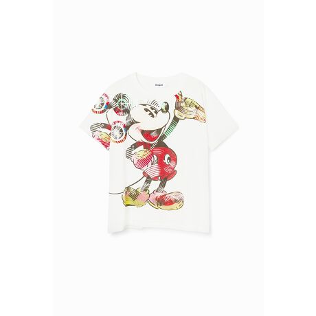 DESIGUAL - 新品✨タグ付き♪デシグアル　ミッキーマウス　綿素材　着心地◎ Tシャツ　大特価 楽天市場】ミッキーマウス アーティTシャツ／デシグアル