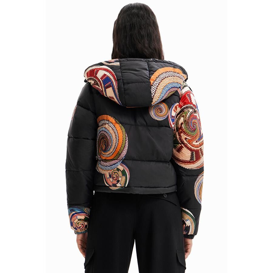 DESIGUAL デシグアル M. Christian Lacroix パデッドジャケット レ