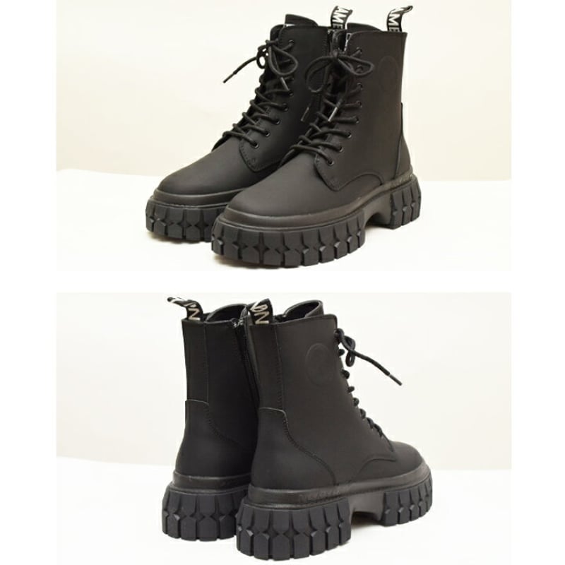 ノーネームボリュームソールレースアップ レザーブーツ『GRAVITY』 25cm no name ノーネーム】ボリュームソールレースアップ レザー