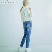 INDIMARK インディマーク】ニューボーイフレンドデニム ユーズド WJ205
