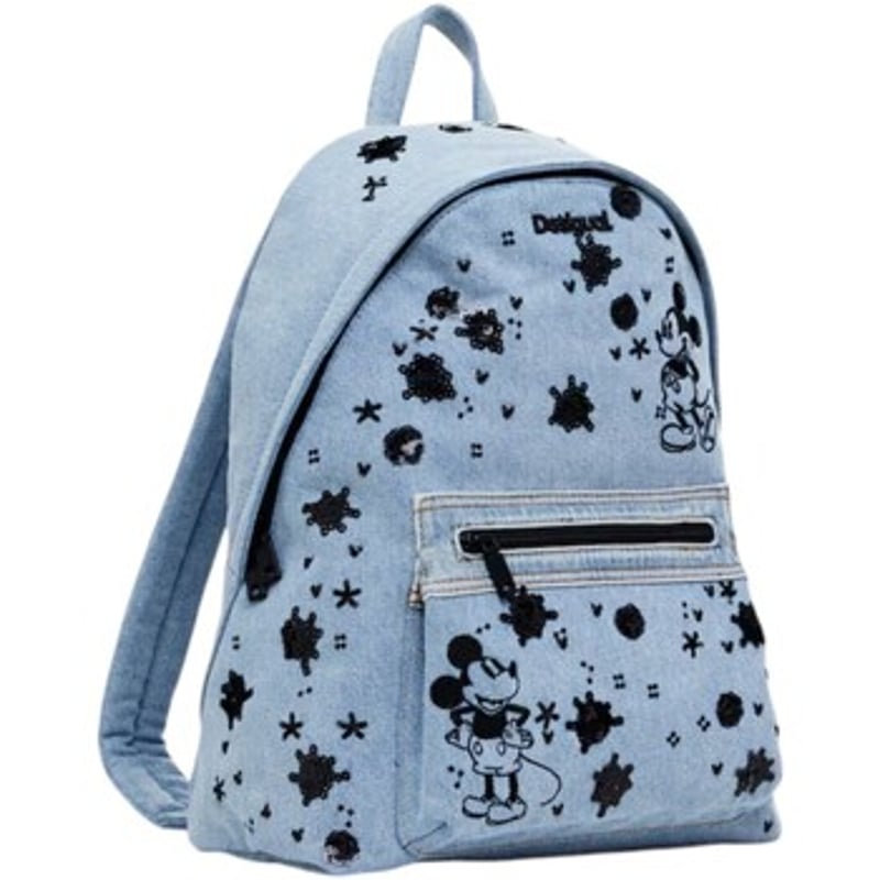 copping zone ディズニー ミッキー デニム 可愛い リュック Desigual ミッキーデニムリュック25sakd03 | prologueikebukur