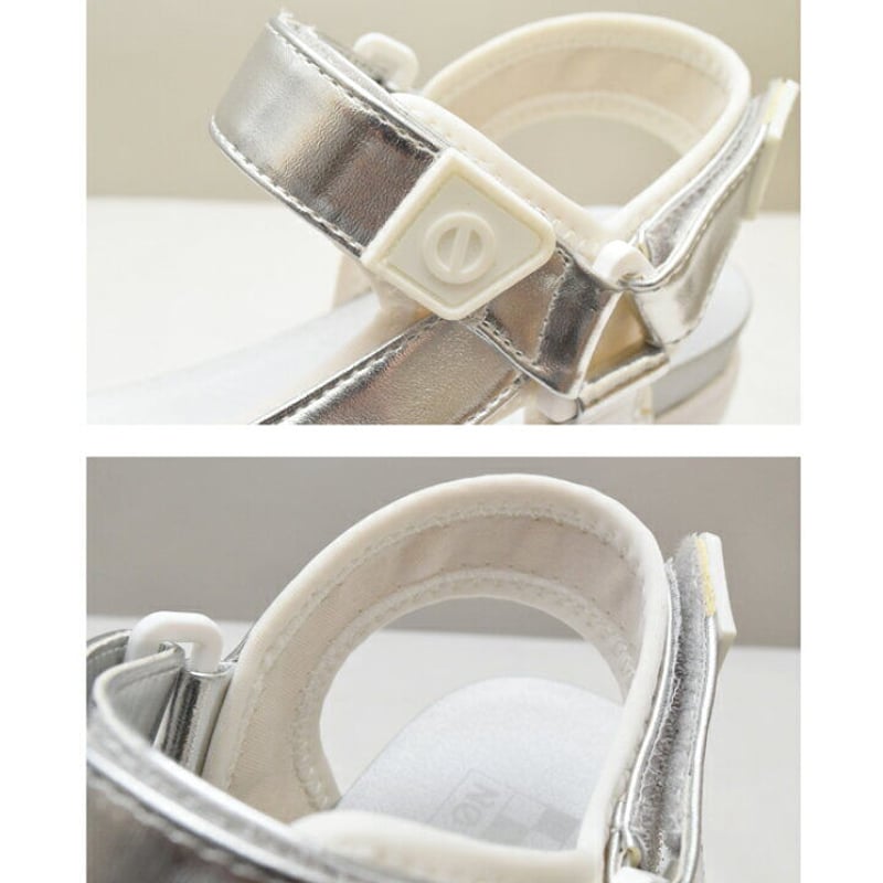 NO NAME ノーネーム 厚底サンダル コンクリート ホワイト 24.5㎝ ファイナルセール初値下げ30%OFF]NO NAME ノーネーム CONCRETE