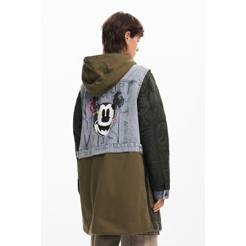 デシグアル ミッキージャケット BUDAPESTMICKEY Desigual BUDAPESTMICKEY パーカー24WWEW23 | prologu