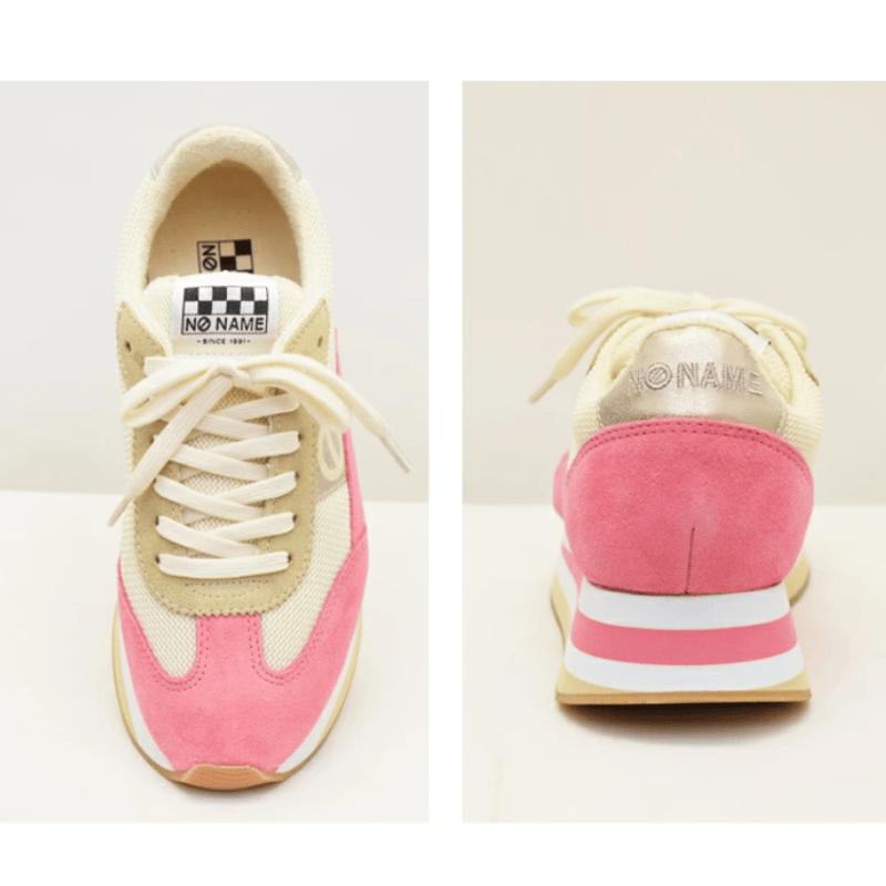 online shop限定【no name ノーネーム】靴ひも2種類付 パステルピンク