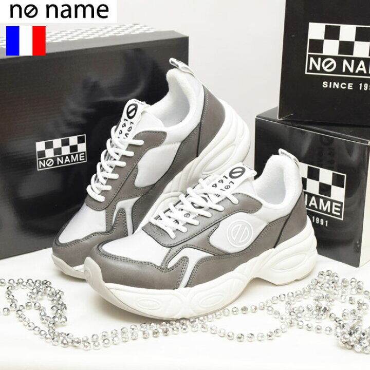no name ノーネーム】ナイロン配色ダッドスニーカー『NITRO』ニトロ