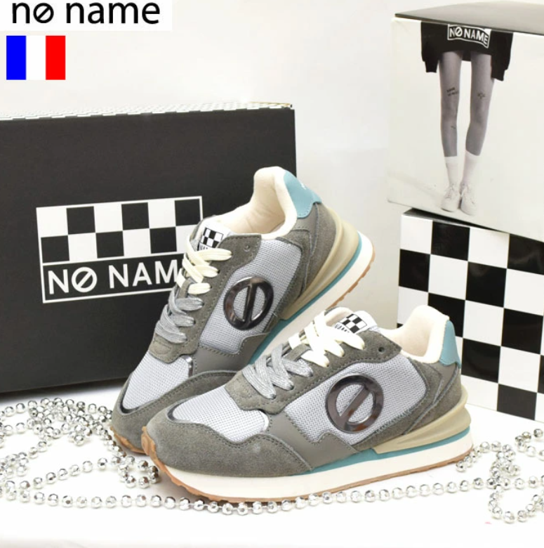 【新品】NO NAME TOVA ホワイト・グレー　36 楽天市場】NO NAME ノーネーム スニーカー TOVA RUNNER SUEDE