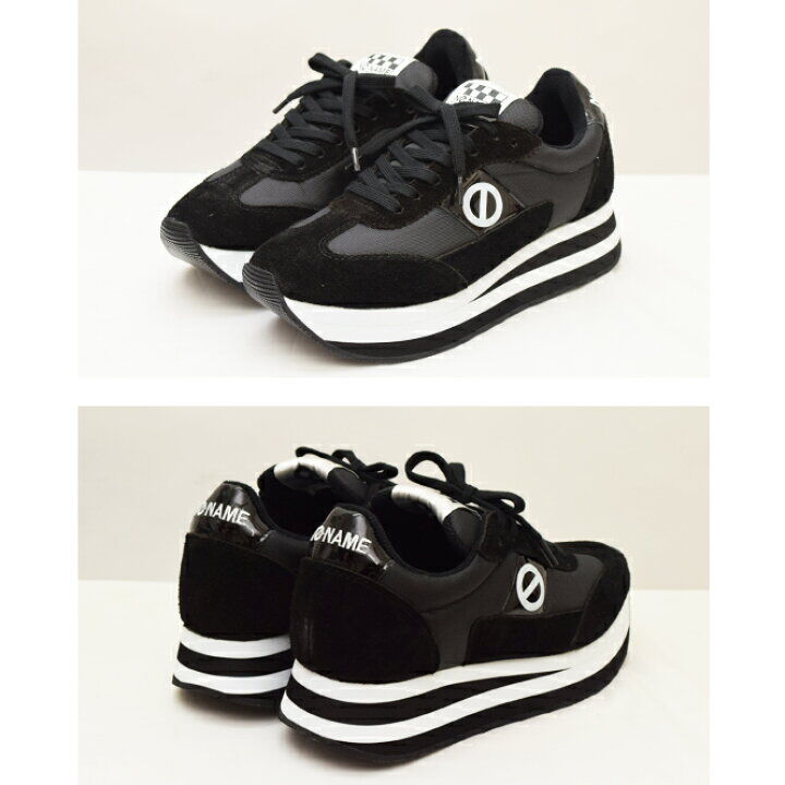 【nonameさん、専用】 ONLINE SHOP限定【no name ノーネーム】ナイロン×スエードスニーカー