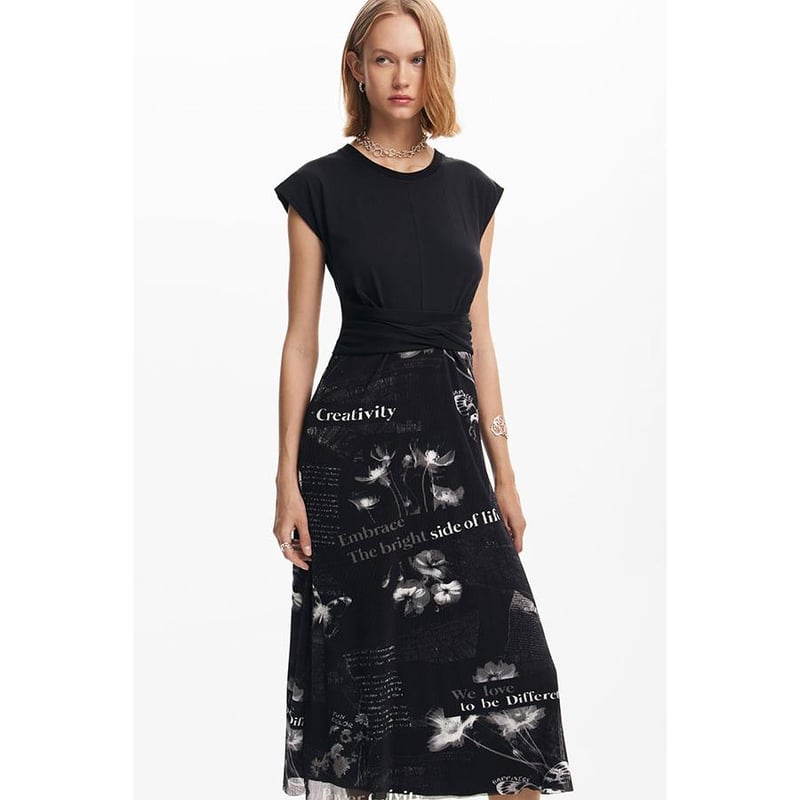 DESIGUAL デシグアル ワンピース レディース 24WWVK77 DESIGUAL デシグアル ワンピース レディース 24WWVK77