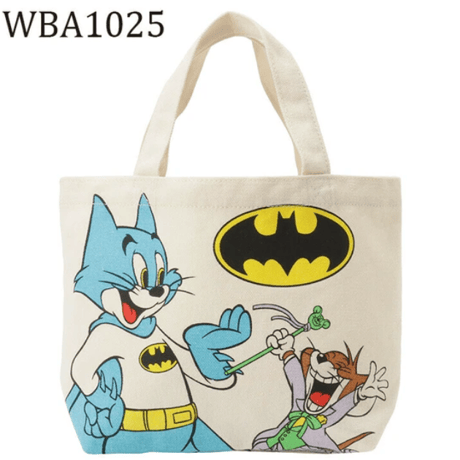 ミニトートバッグ ''トムとジェリー'' （マチ付コットンバッグ）WBA1025