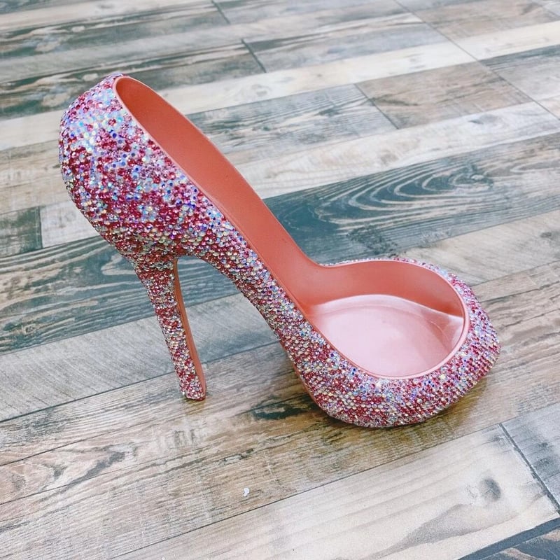 ほぼ新品】Christian Louboutin 青臭く パンプス 白 ラメ