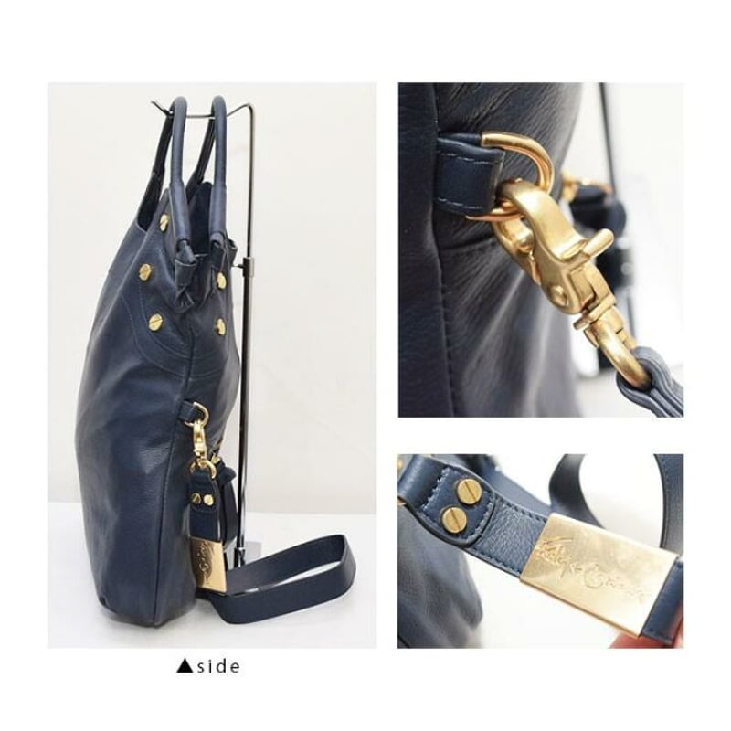 Foley+Corinna フォリーコリーナ】2WAYレザー ショルダーハンドバッグ 