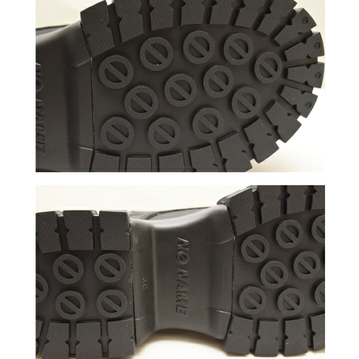 no name ノーネーム】ボリュームソールレースアップ レザーブーツ