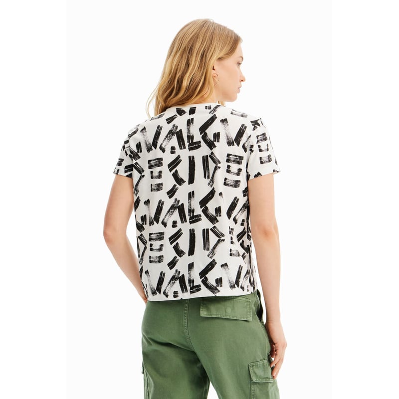新品✨タグ付き♪未使用　デシグアル　Tシャツ　Mサイズ　大特価‼️ Desigual（デシグアル） tシャツ ドナルドダックのプリントT メンズ