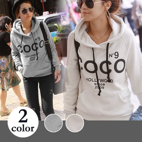 裏起毛ロゴパーカーbm.qqB418B-3003