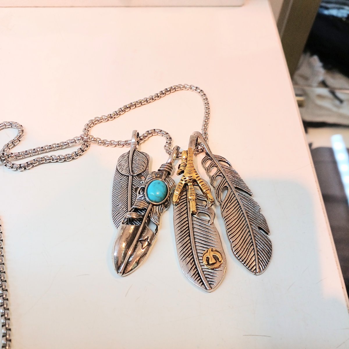 フェザーネックレス25109-073 | prologueikebukuro's STORE