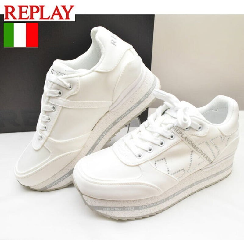 Replay リプレイ スニーカー イタリア産 EU37 JP23.5 【公式通販】