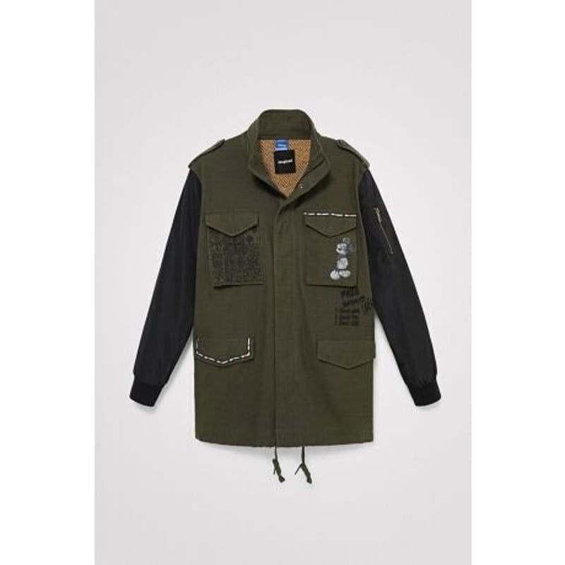 ⑯デシグアル Desigual アウター　ジャケット　ミリタリー　バタフライ　蝶 ⑯デシグアル Desigual アウター ジャケット ミリタリー