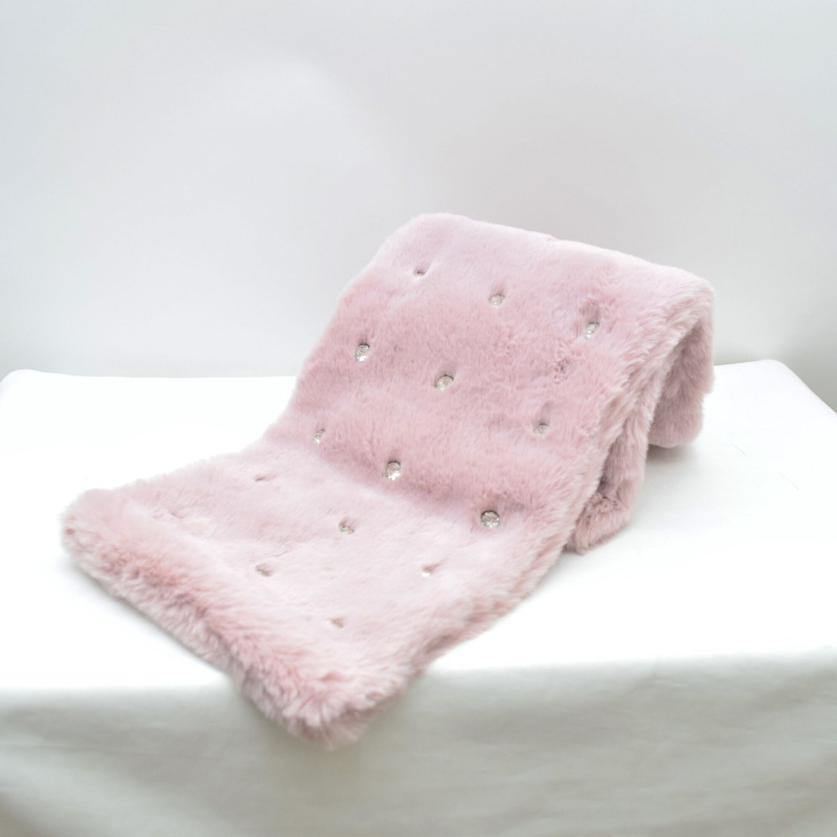 キラキラフェイクファーマフラーmuffler-55