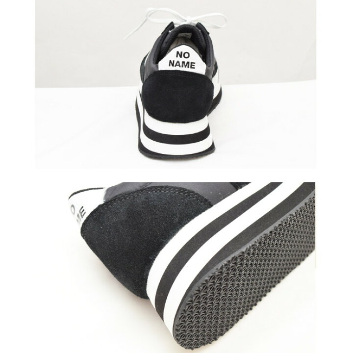 no name ノーネーム】ナイロン厚底スニーカー『PJOG プラト