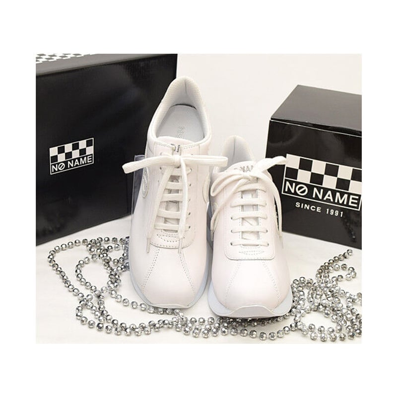 no name ノーネーム】 スポーティレザースニーカーY 『SPEED』5.5cm spe