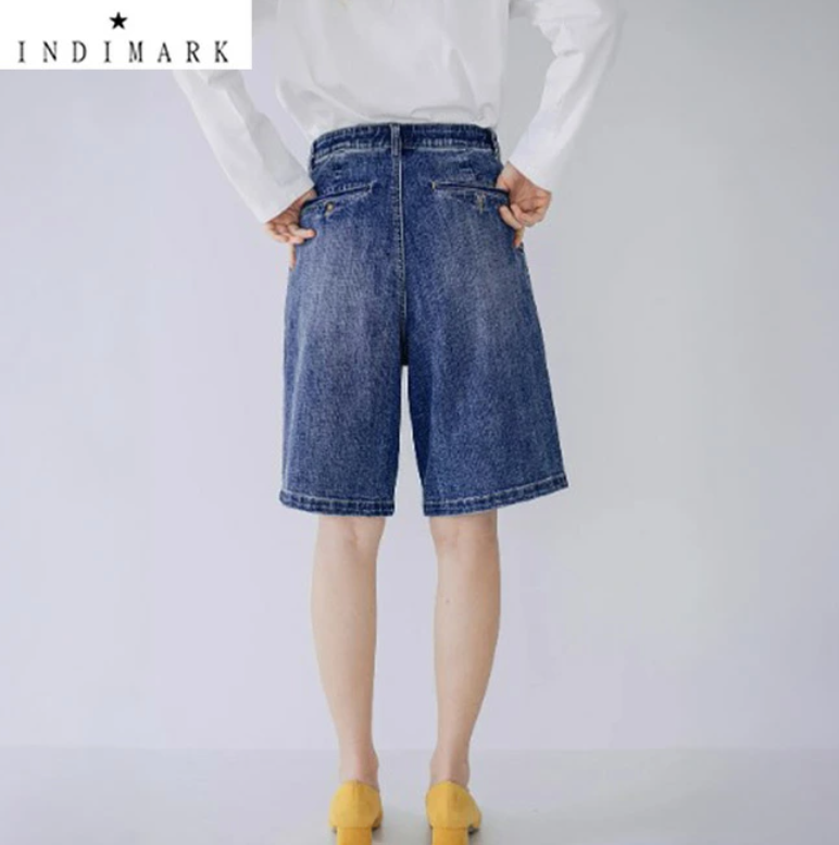ONLINE SHOP限定【INDIMARK インディマーク】 ハーフパンツ WJ173「神デ