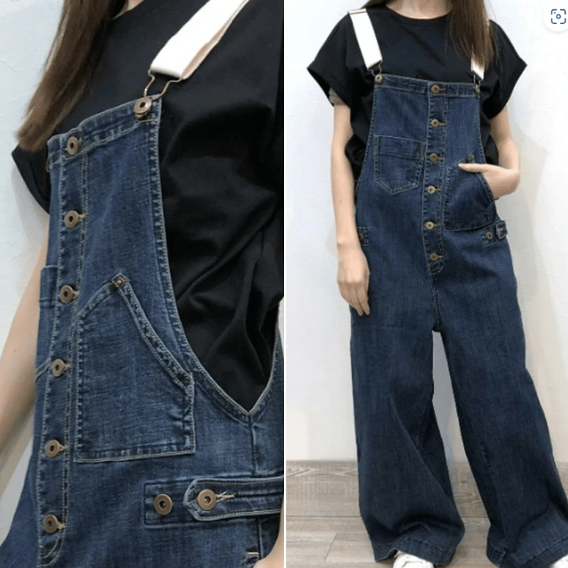 ONLINE SHOP限定INDIMARK インディマーク】 サロペット デニム WJ095「