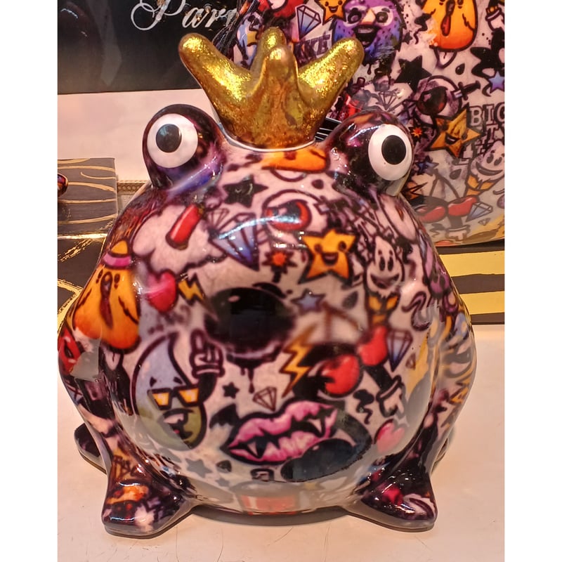 Pomme pidou(ポンピドゥー) 】ベルギー セラミック製 POPアート