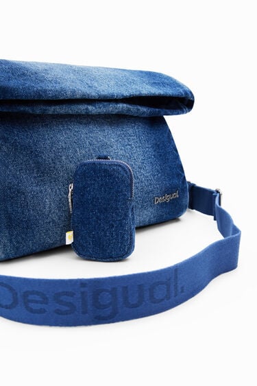 Desigual マルチポジションバッグ Desigual マルチポジション ミドルデニムバッグ24saxd03