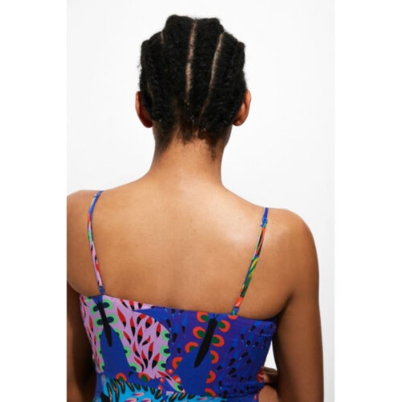 美品✨Desigual ボヘミアンスタイル カラフルビーズ付ワンピース DE819EW22008_fw_thumbM.jpg