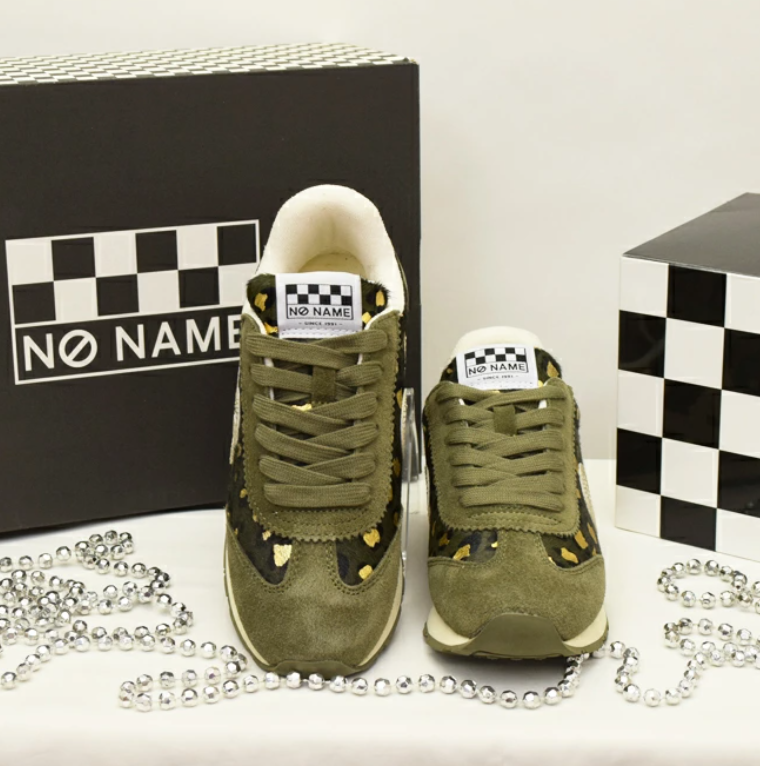 online shop限定【no name ノーネーム】アニマル柄 箔 キラキラ