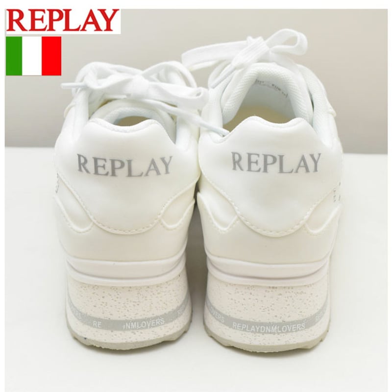 replay リプレイ】キラキラロゴスニーカー イタリア ltn-gws3d | prolo...