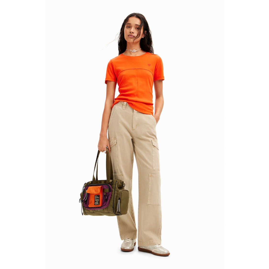 Desigual マルチポジション Voyager ボウリングバッグ24SAXY16 Desigual マルチポジション Voyager ボウリングバッグ24SAXY16