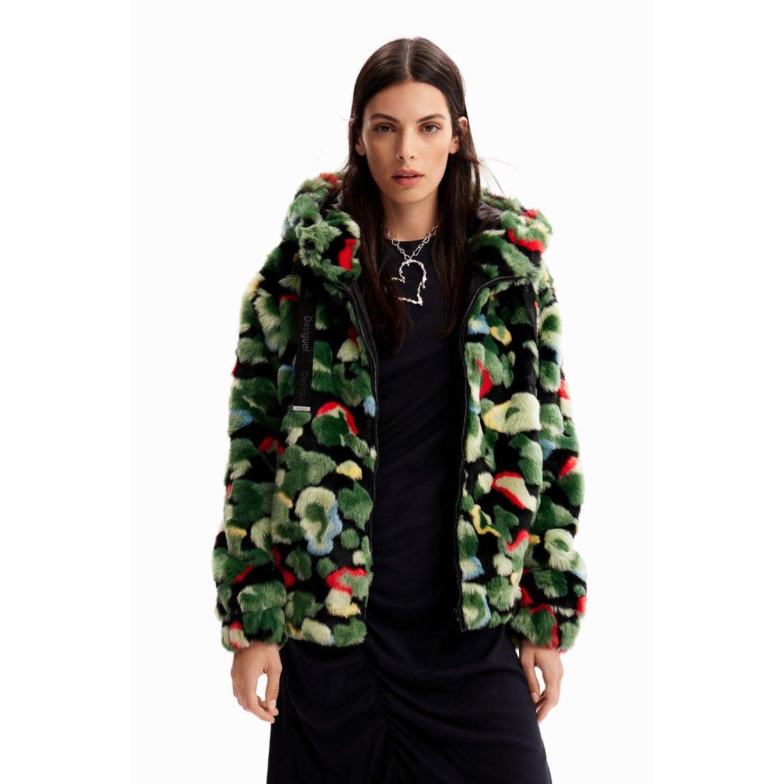 デシグアル Desigual エコファー カモジャケット 23WWEW51 | prologu