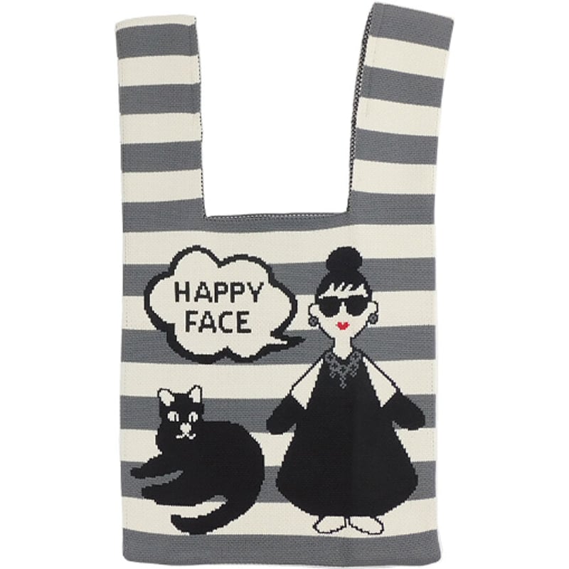 ハッピーフェイスニットバッグ 70249 | prologueikebukuro's STORE