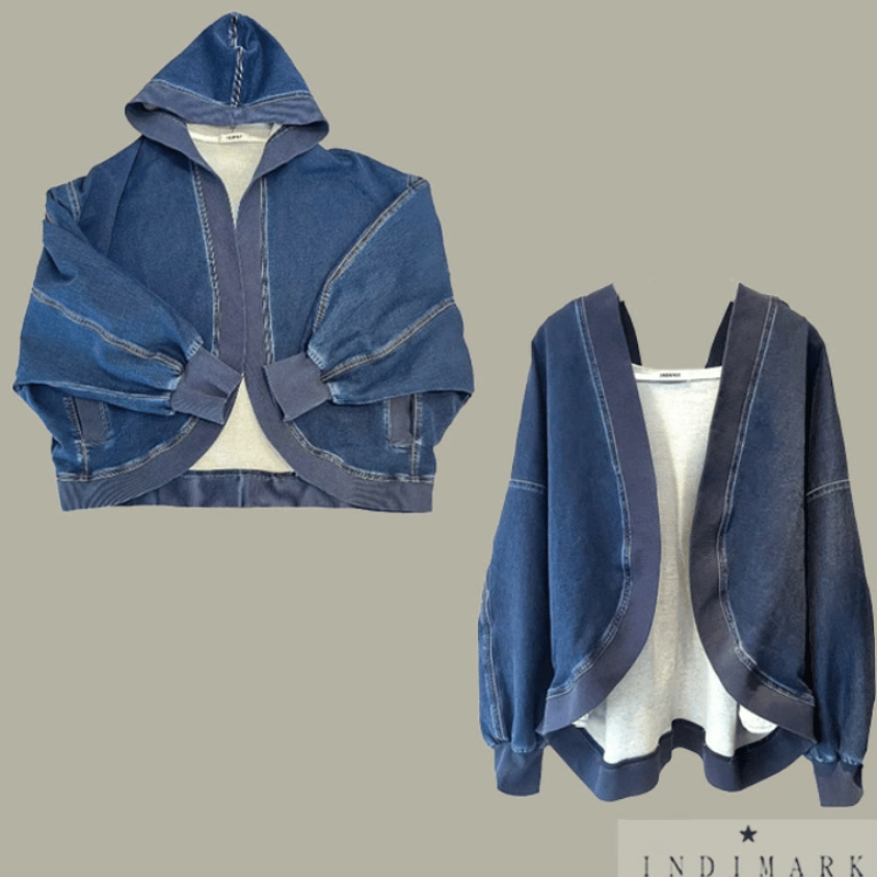 ONLINE SHOP限定【INDIMARK インディマーク】デニム フーディー