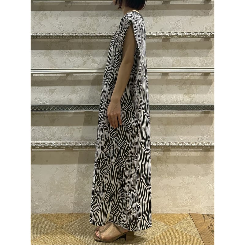 REYELL NEW サークルストレッチゼブラPTワンピース246QU1082