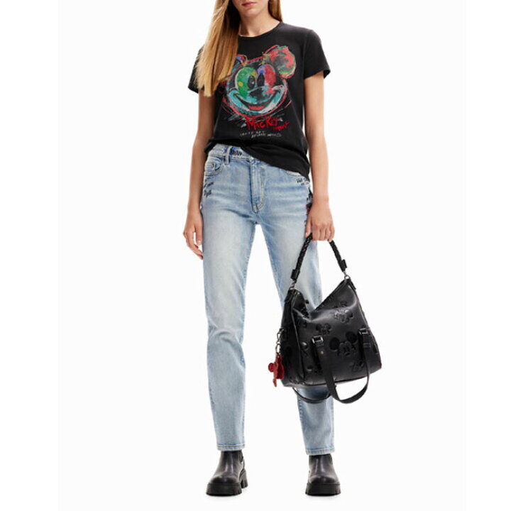 Desigual デシグアル】ミッキーマウス 3WAYハンドバッグ
