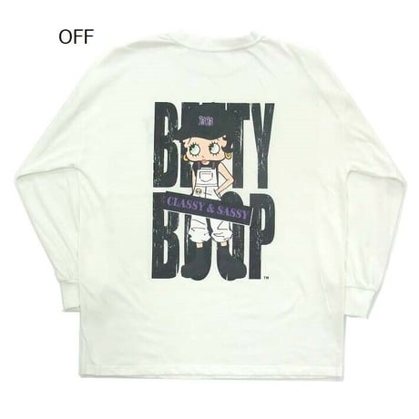 長袖BIGTシャツ　【BETTY BOOP】4223041