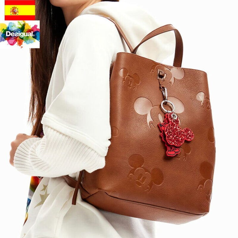Desigual デシグアル】ミッキーマウス ミドルバックパック Desigual デシグアル】ミッキーマウス ミドルバックパック