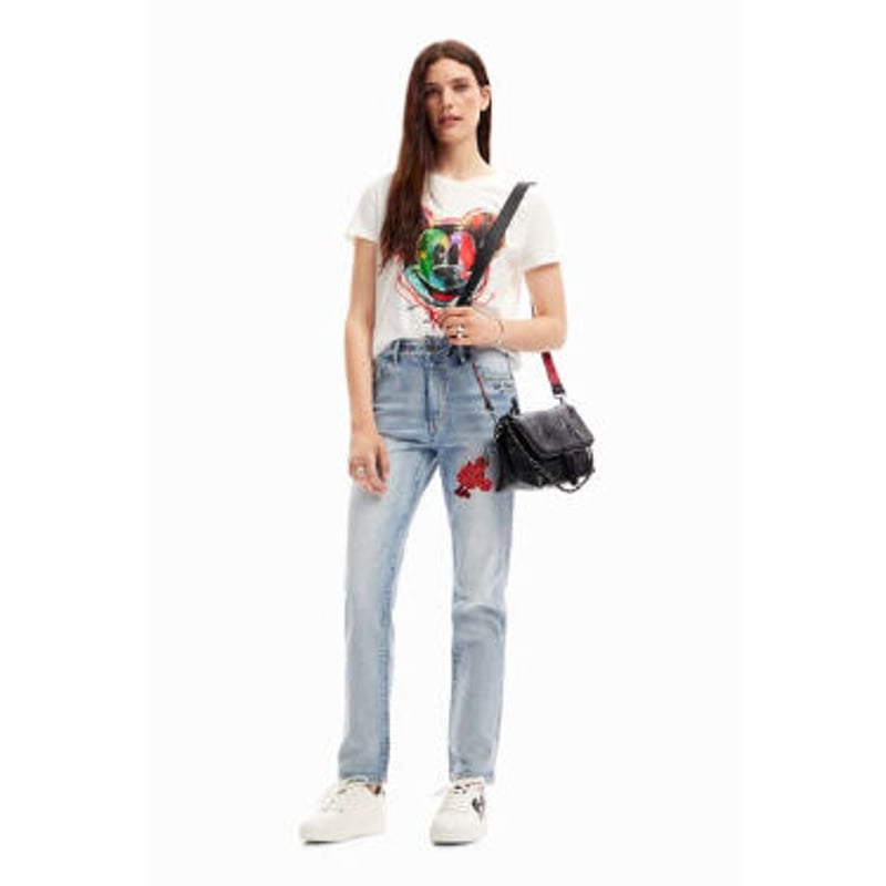 Desigual ミッキーマウス ミドルクロスボディバッグ23WAXP49