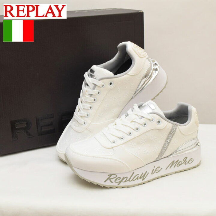 Replay リプレイ　スニーカー　イタリア産　EU38 JP23.5