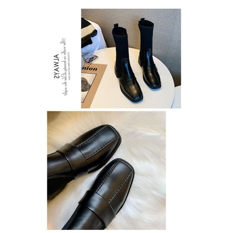 アンクルソックスブーツ　boots116