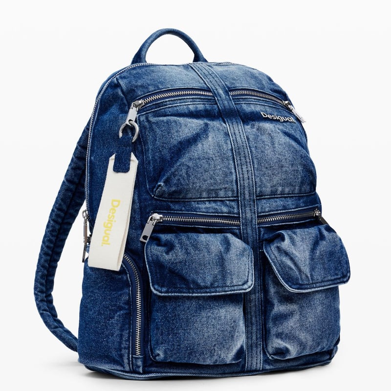 Desigualデニムバッグパックライトブルー　リュック　未使用品‼️SALE 楽天市場】デシグアル （ Desigual. ） デニム バックパック