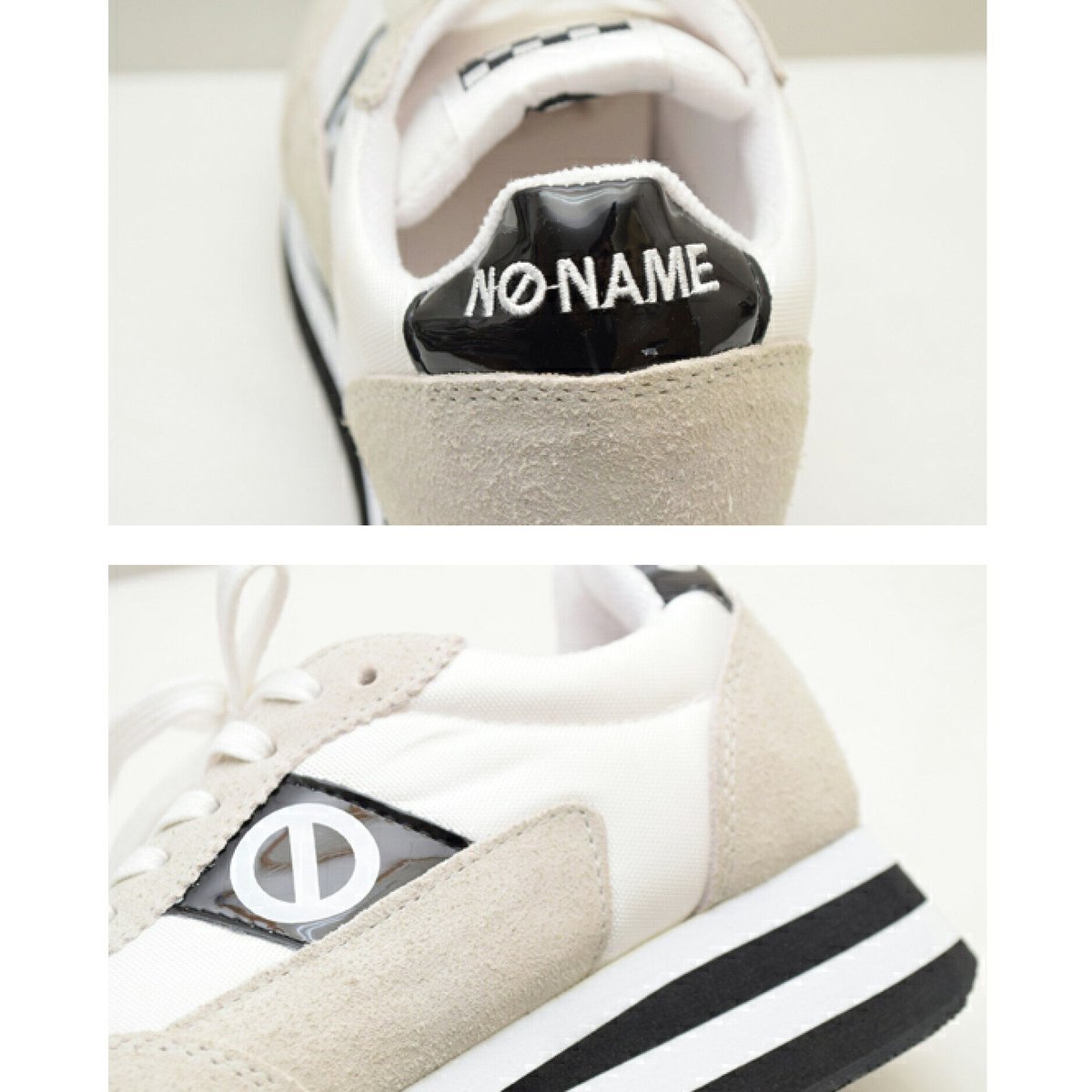 ONLINE SHOP限定【no name ノーネーム】ナイロン×スエード ONLINE SHOP限定【no name ノーネーム】ナイロン×スエード