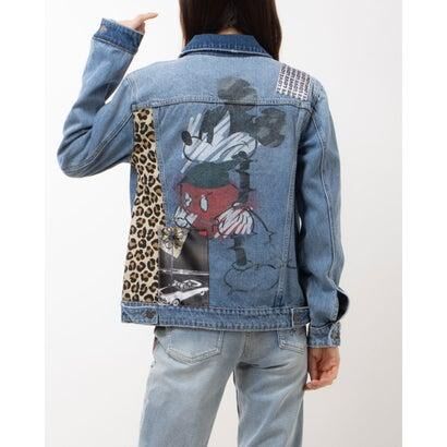 新品タグ付き✨デシグアルパッチワークデニムトラッカー