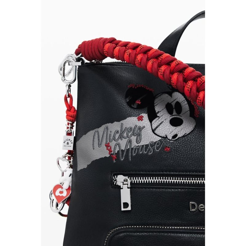 Desigual ミッキーマウスのフェイクレザーバックパック25WAKP01 | prolo