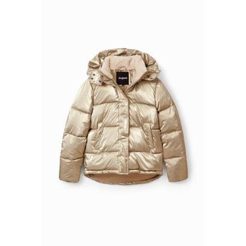 デシグアル Desigual メタリック パデッドジャケット 23wwew06 | prolo