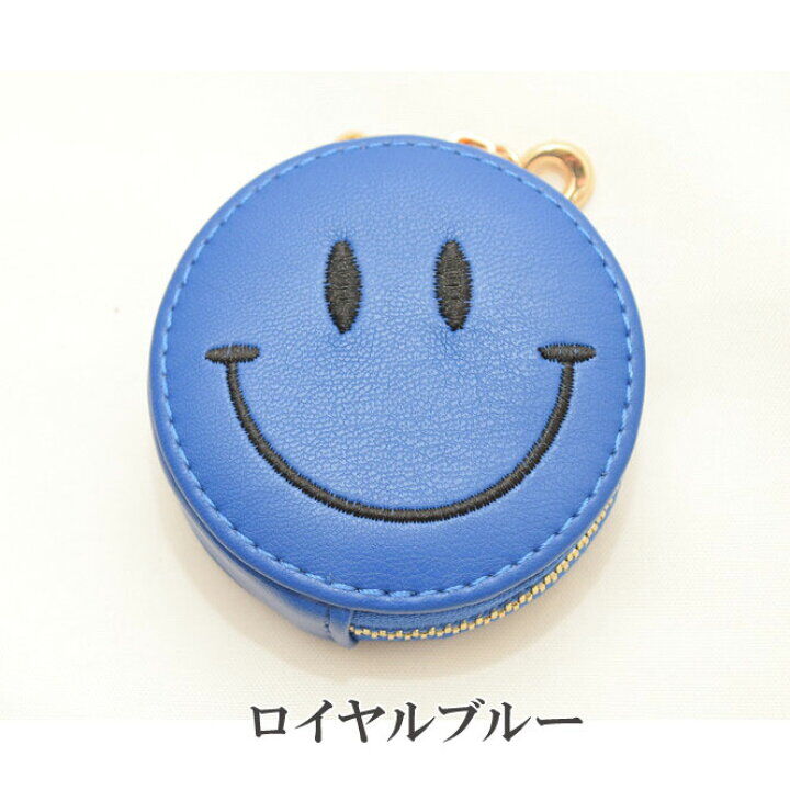 スマイルニコちゃんコインケース 小物入れ キーリング